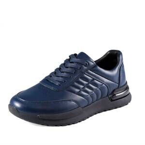 NEW MAZINO men's huxley casual sneakers in navy